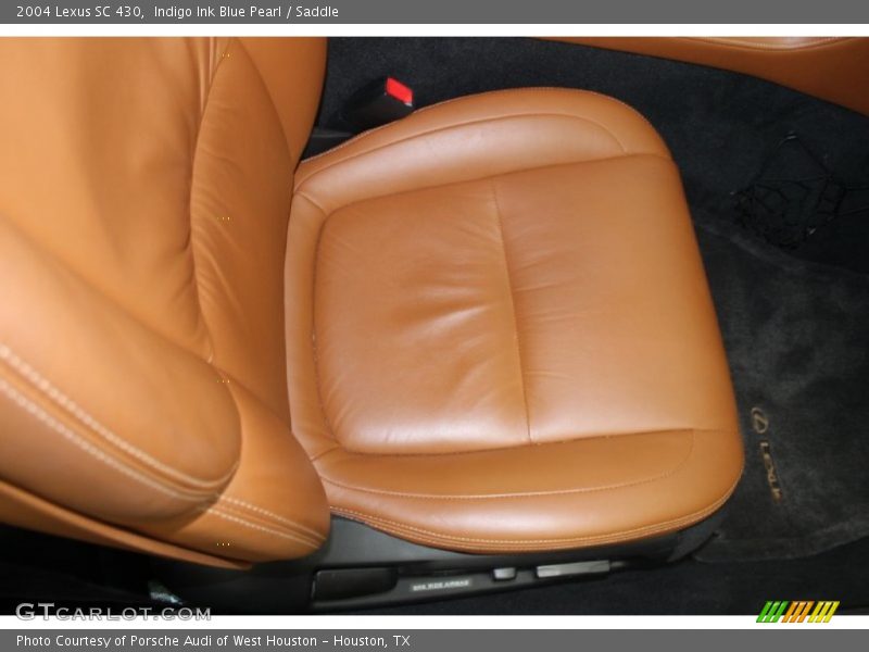 Indigo Ink Blue Pearl / Saddle 2004 Lexus SC 430