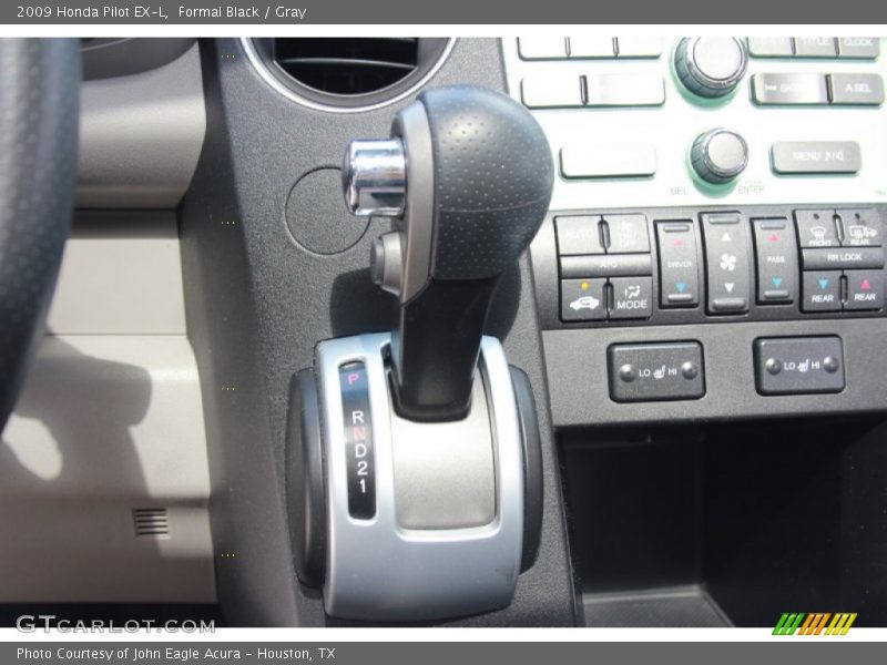Formal Black / Gray 2009 Honda Pilot EX-L
