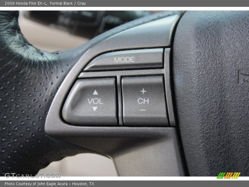 Formal Black / Gray 2009 Honda Pilot EX-L