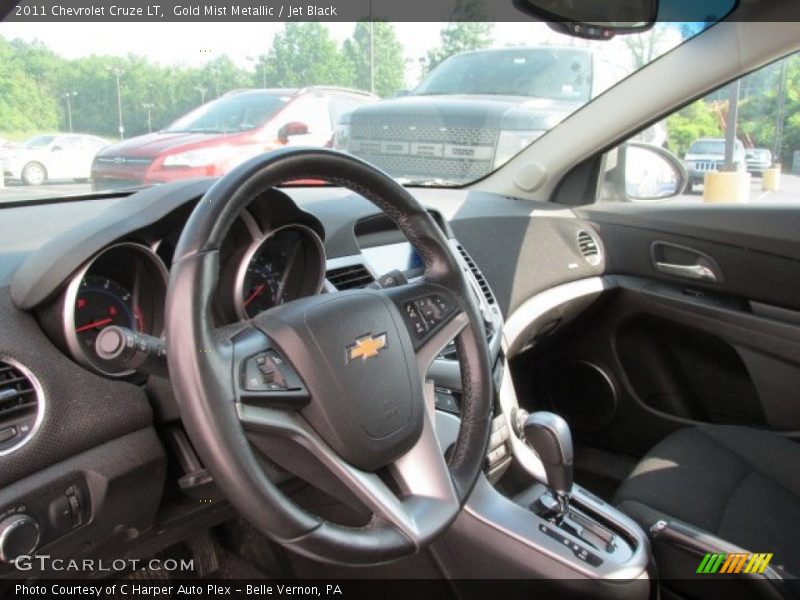 Gold Mist Metallic / Jet Black 2011 Chevrolet Cruze LT