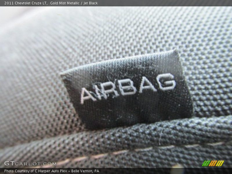 Gold Mist Metallic / Jet Black 2011 Chevrolet Cruze LT