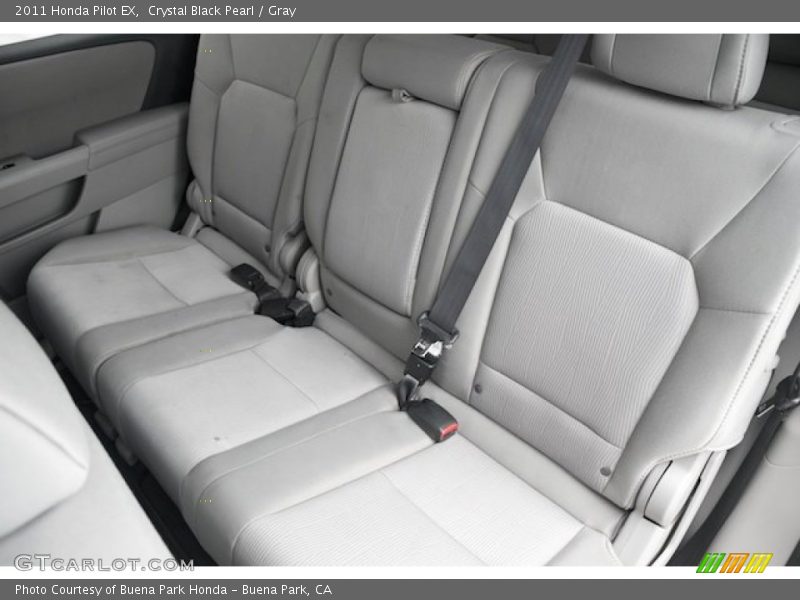Crystal Black Pearl / Gray 2011 Honda Pilot EX