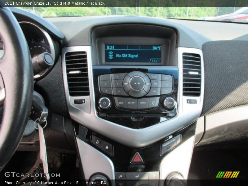 Gold Mist Metallic / Jet Black 2011 Chevrolet Cruze LT