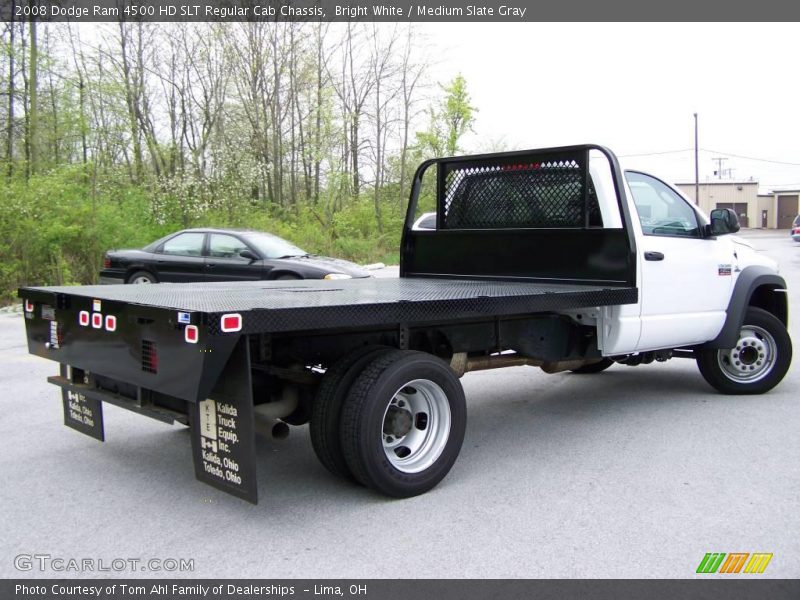 Bright White / Medium Slate Gray 2008 Dodge Ram 4500 HD SLT Regular Cab Chassis