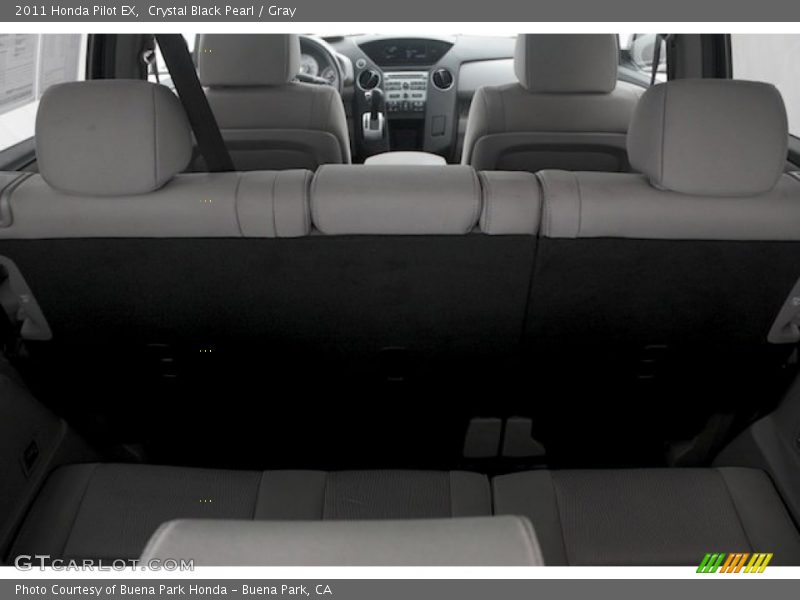 Crystal Black Pearl / Gray 2011 Honda Pilot EX