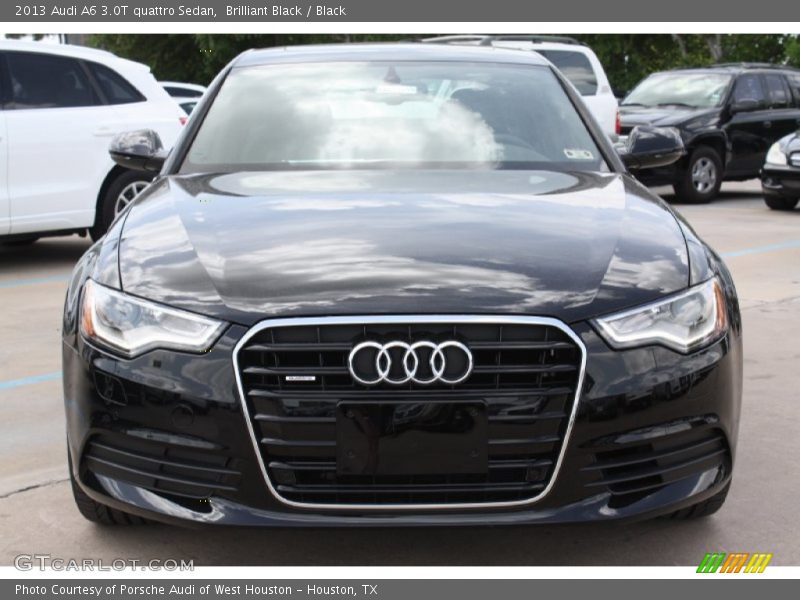 Brilliant Black / Black 2013 Audi A6 3.0T quattro Sedan