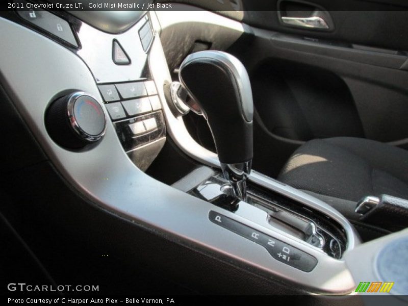 Gold Mist Metallic / Jet Black 2011 Chevrolet Cruze LT