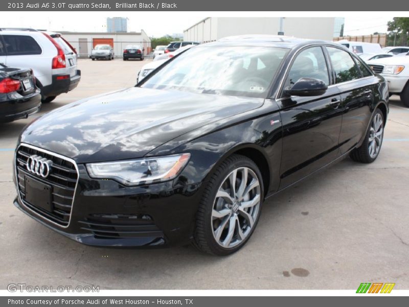 Brilliant Black / Black 2013 Audi A6 3.0T quattro Sedan