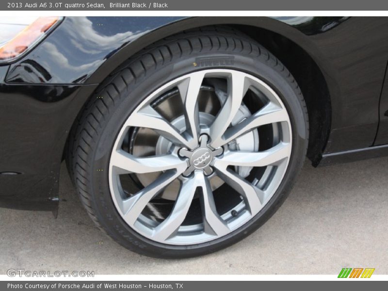 Brilliant Black / Black 2013 Audi A6 3.0T quattro Sedan