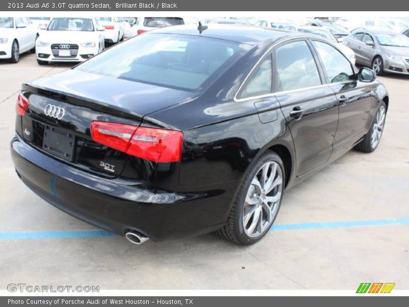 Brilliant Black / Black 2013 Audi A6 3.0T quattro Sedan