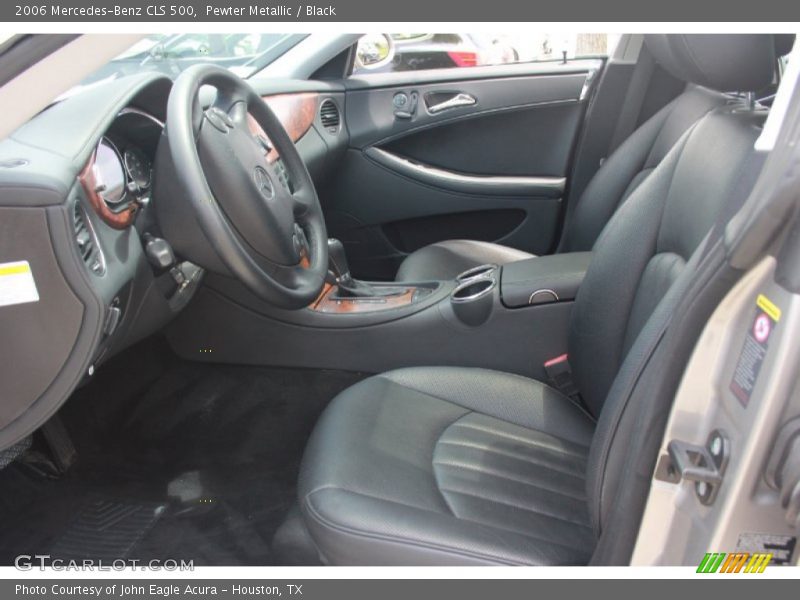Pewter Metallic / Black 2006 Mercedes-Benz CLS 500