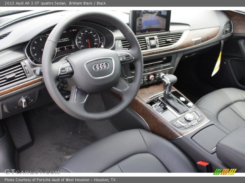 Brilliant Black / Black 2013 Audi A6 3.0T quattro Sedan
