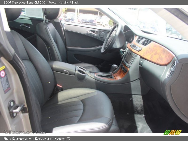 Pewter Metallic / Black 2006 Mercedes-Benz CLS 500