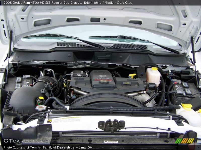 Bright White / Medium Slate Gray 2008 Dodge Ram 4500 HD SLT Regular Cab Chassis
