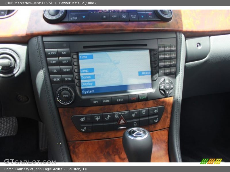 Pewter Metallic / Black 2006 Mercedes-Benz CLS 500