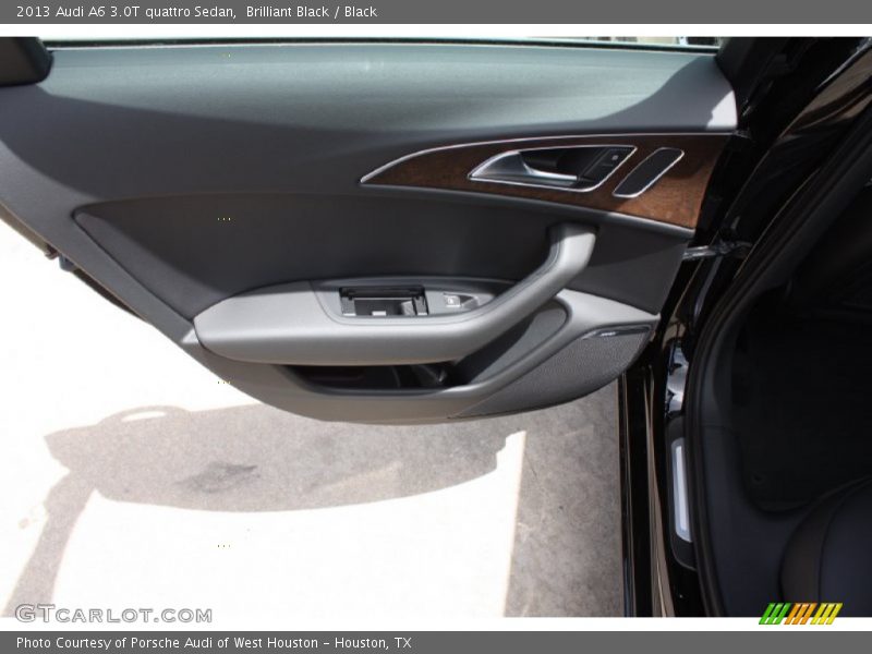 Brilliant Black / Black 2013 Audi A6 3.0T quattro Sedan