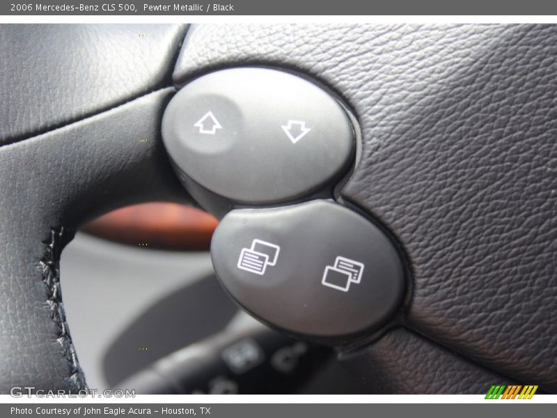 Pewter Metallic / Black 2006 Mercedes-Benz CLS 500