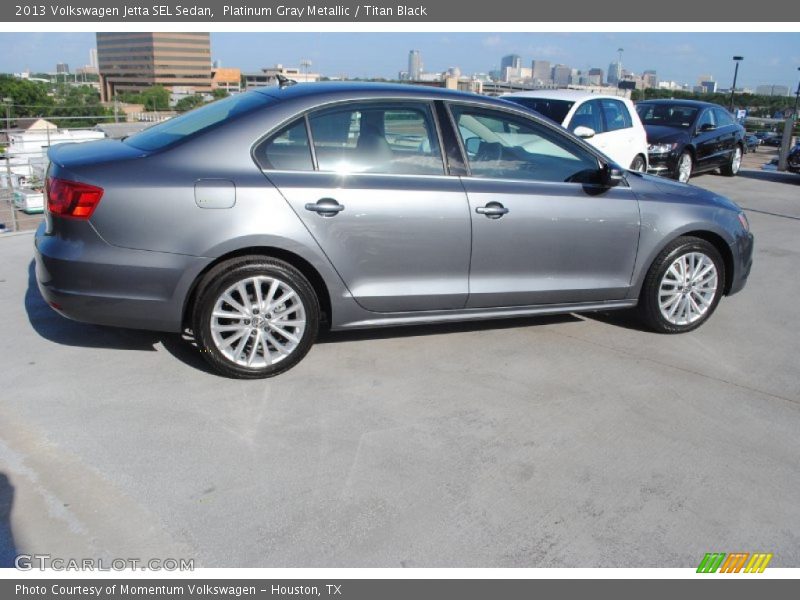 Platinum Gray Metallic / Titan Black 2013 Volkswagen Jetta SEL Sedan