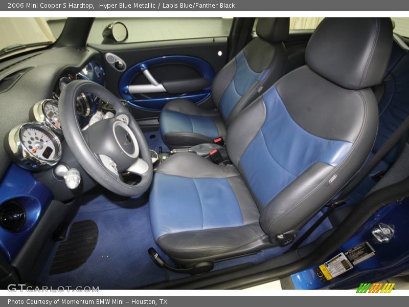  2006 Cooper S Hardtop Lapis Blue/Panther Black Interior