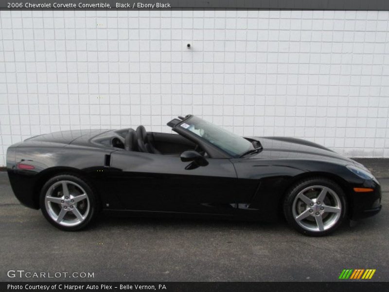 Black / Ebony Black 2006 Chevrolet Corvette Convertible