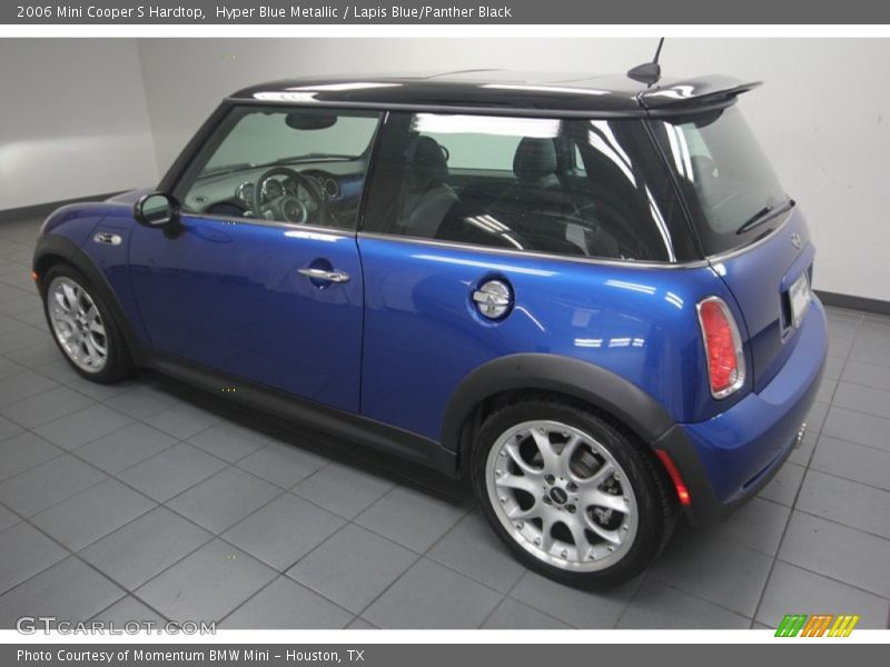 Hyper Blue Metallic / Lapis Blue/Panther Black 2006 Mini Cooper S Hardtop