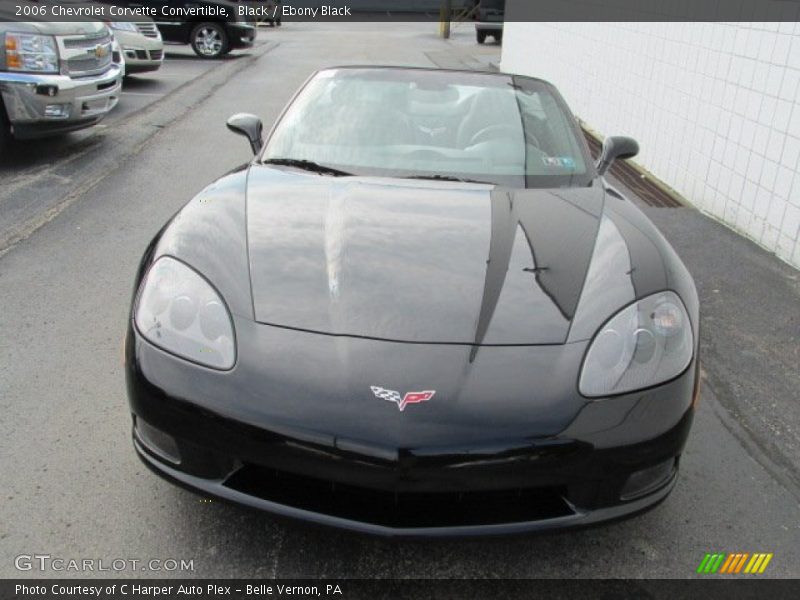 Black / Ebony Black 2006 Chevrolet Corvette Convertible