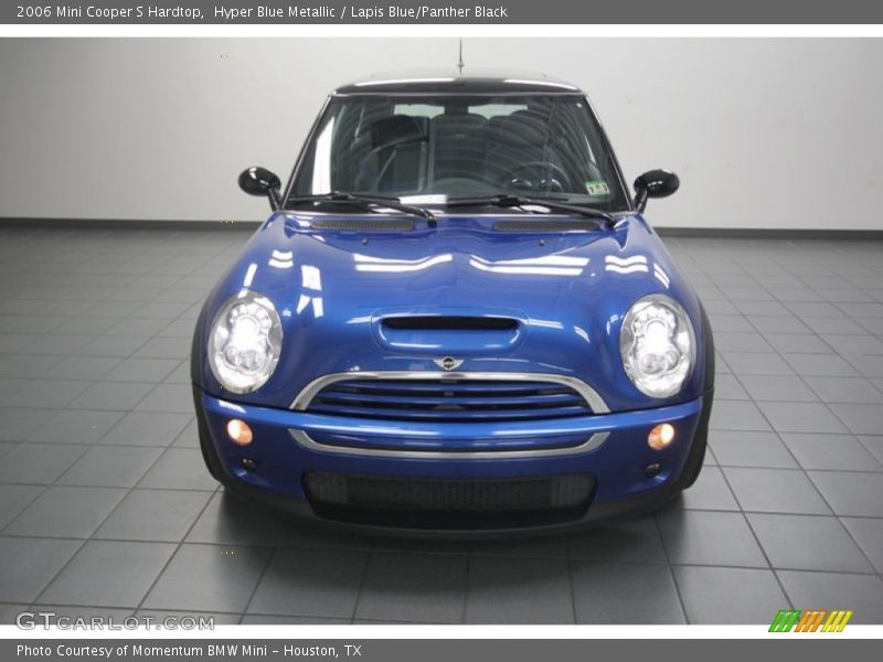 Hyper Blue Metallic / Lapis Blue/Panther Black 2006 Mini Cooper S Hardtop