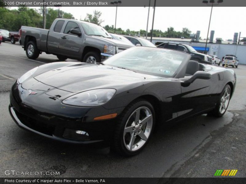 Black / Ebony Black 2006 Chevrolet Corvette Convertible