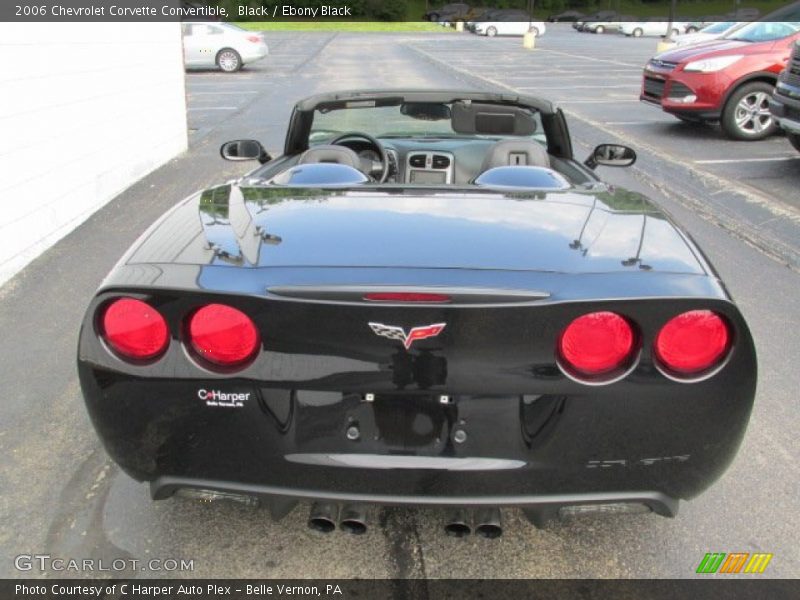 Black / Ebony Black 2006 Chevrolet Corvette Convertible