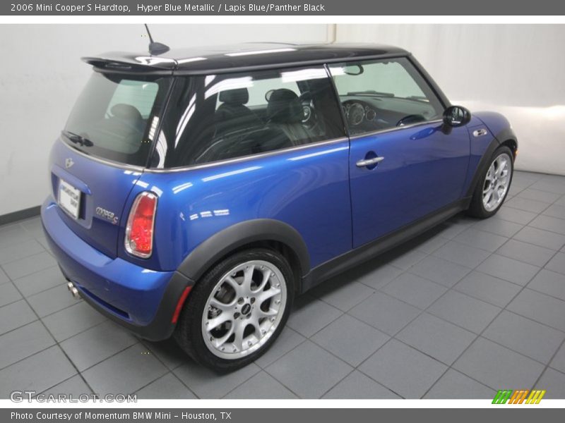 Hyper Blue Metallic / Lapis Blue/Panther Black 2006 Mini Cooper S Hardtop