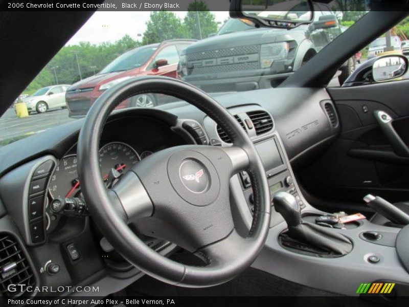 Black / Ebony Black 2006 Chevrolet Corvette Convertible