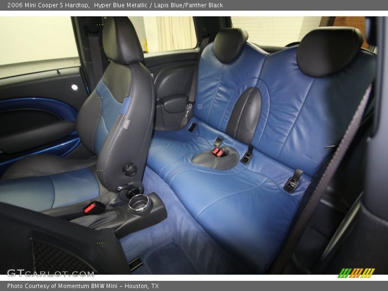 Rear Seat of 2006 Cooper S Hardtop