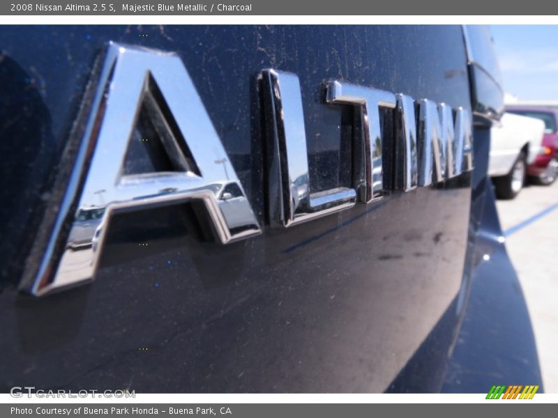 Majestic Blue Metallic / Charcoal 2008 Nissan Altima 2.5 S