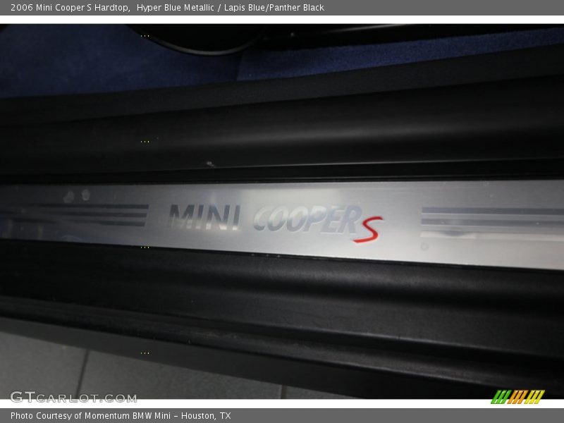 Hyper Blue Metallic / Lapis Blue/Panther Black 2006 Mini Cooper S Hardtop