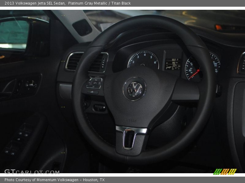 Platinum Gray Metallic / Titan Black 2013 Volkswagen Jetta SEL Sedan