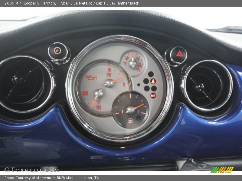 Hyper Blue Metallic / Lapis Blue/Panther Black 2006 Mini Cooper S Hardtop