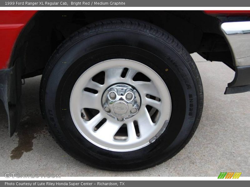 Bright Red / Medium Graphite 1999 Ford Ranger XL Regular Cab