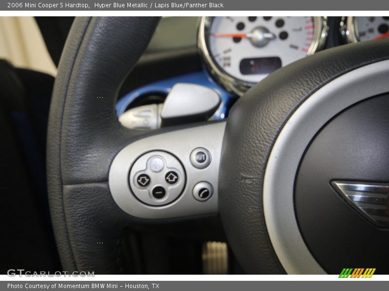 Hyper Blue Metallic / Lapis Blue/Panther Black 2006 Mini Cooper S Hardtop