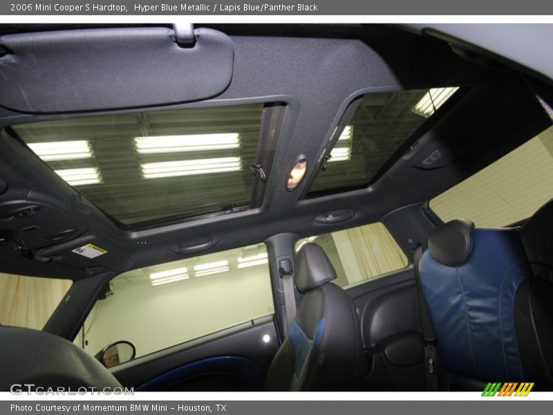 Hyper Blue Metallic / Lapis Blue/Panther Black 2006 Mini Cooper S Hardtop