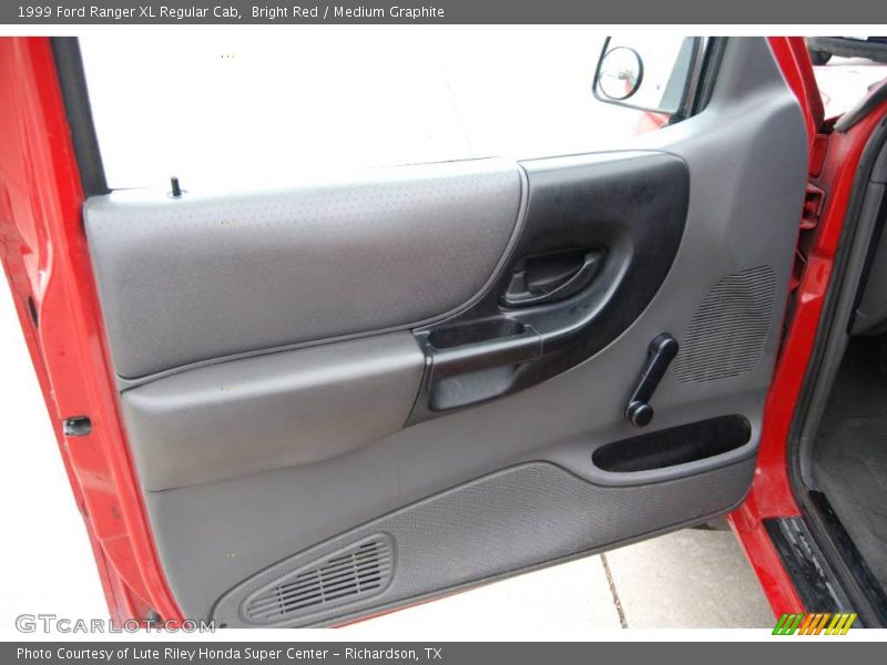 Bright Red / Medium Graphite 1999 Ford Ranger XL Regular Cab
