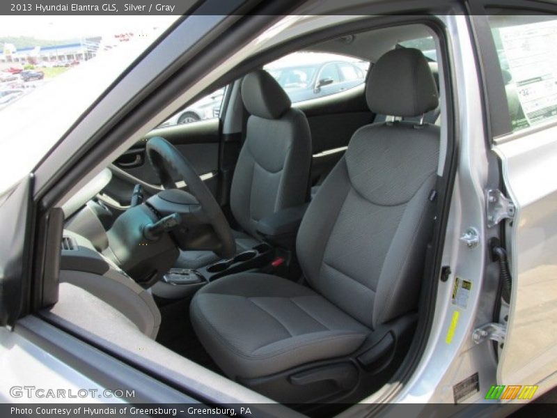 Silver / Gray 2013 Hyundai Elantra GLS