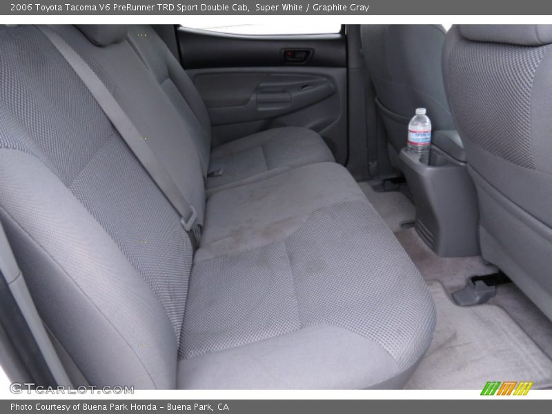 Super White / Graphite Gray 2006 Toyota Tacoma V6 PreRunner TRD Sport Double Cab