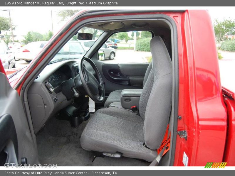 Bright Red / Medium Graphite 1999 Ford Ranger XL Regular Cab