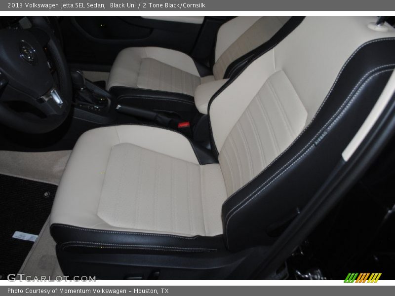 Black Uni / 2 Tone Black/Cornsilk 2013 Volkswagen Jetta SEL Sedan