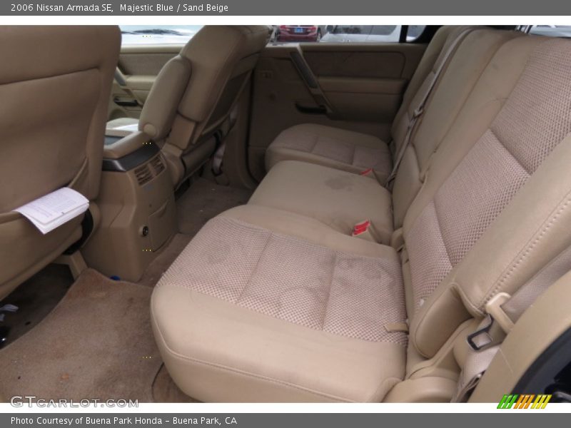 Majestic Blue / Sand Beige 2006 Nissan Armada SE