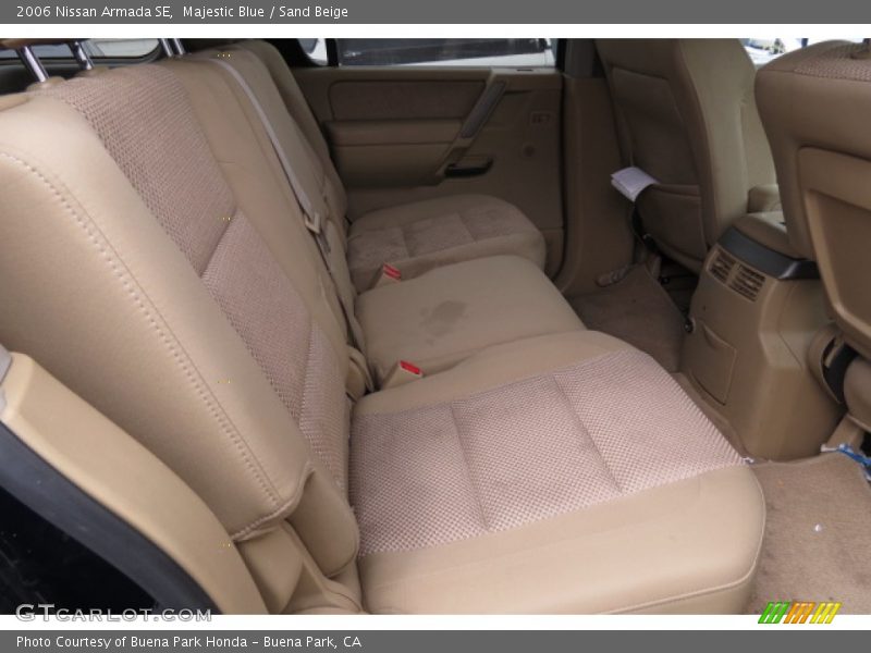 Majestic Blue / Sand Beige 2006 Nissan Armada SE