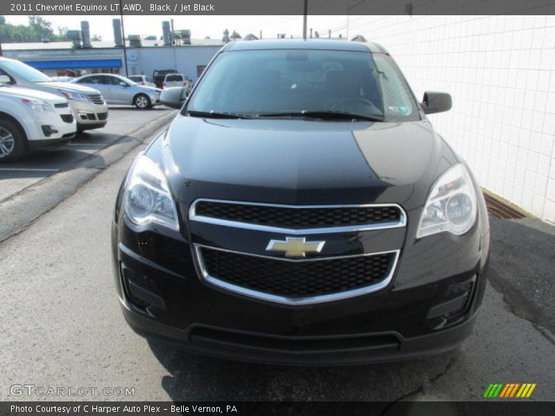 Black / Jet Black 2011 Chevrolet Equinox LT AWD