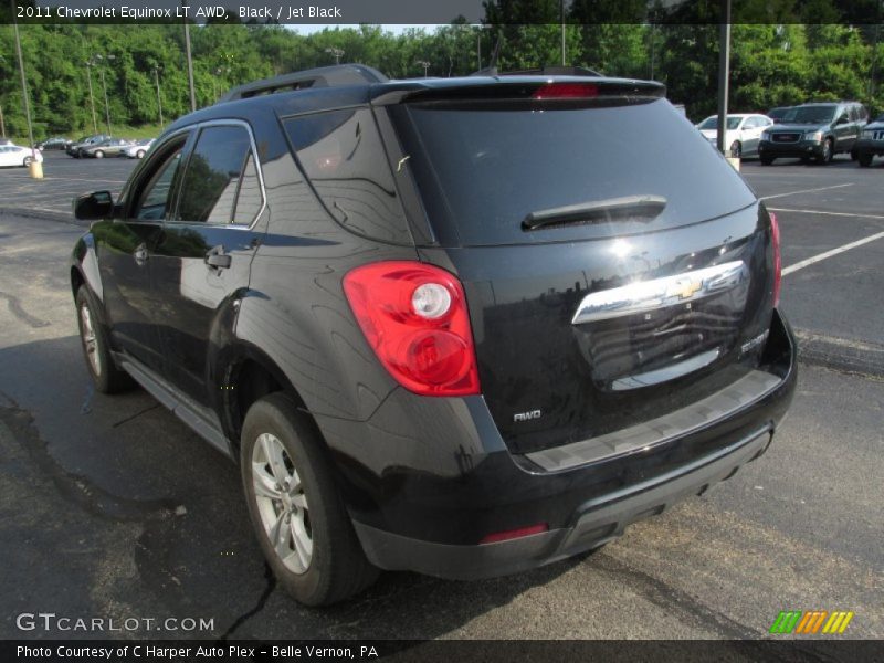 Black / Jet Black 2011 Chevrolet Equinox LT AWD