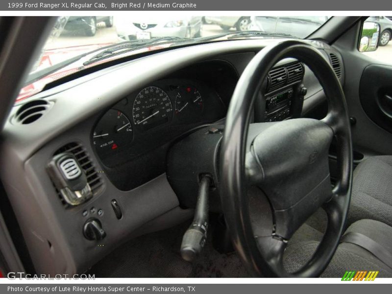 Bright Red / Medium Graphite 1999 Ford Ranger XL Regular Cab