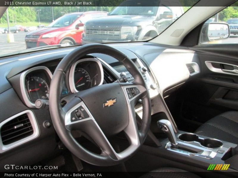 Black / Jet Black 2011 Chevrolet Equinox LT AWD